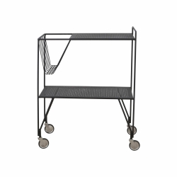 House Doctor Trolley USE schwarz | 65x40x81cm