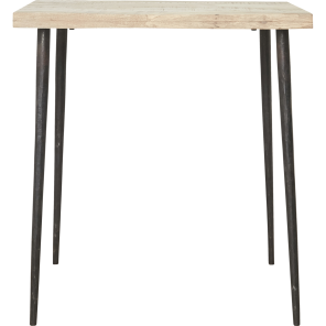 House Doctor Tisch SLATED Eisen natur