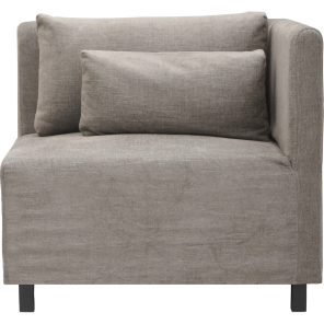House Doctor Sofa Eckteil HAZEL NIGHT grau/braun