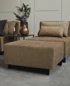House Doctor Pouf CAMPHOR Camel
