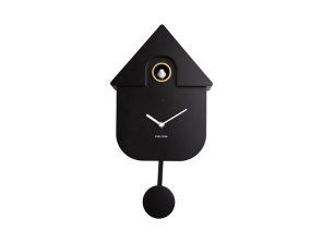 Karlsson Kuckucksuhr MODERN CUCKOO schwarz | 8,5x21,5x41 cm