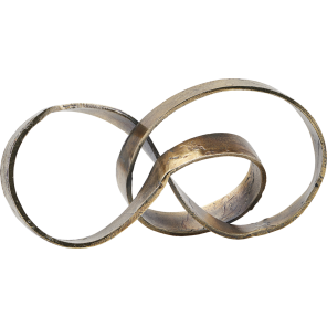 House Doctor Skulptur NAUJI Messing-finish