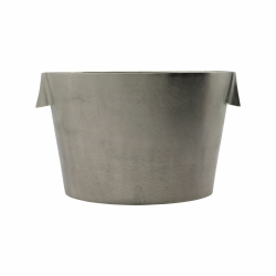 House Doctor Weinkühler BUCK gebürstetes Silber | 32x22x21cm