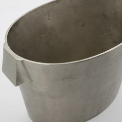 House Doctor Weinkühler BUCK gebürstetes Silber | 32x22x21cm