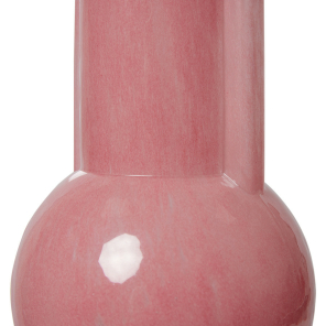 HKliving Vase FLAMINGO PINK Glas Ø13x25cm