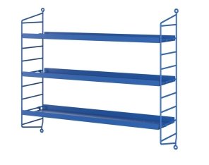 String Furniture Regal POCKET METALL royalblau