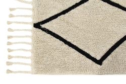 Lorena Canals waschbarer Teppich BERBER beige | 230x80cm