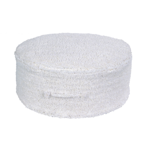 Lorena Canals Pouf CHILL creme | Ø50x20cm