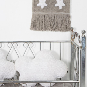 Lorena Canals Kissen CLOUD weiß | 50x40cm