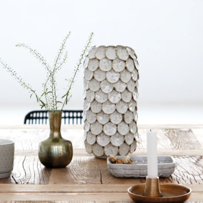 House Doctor Vase DOT weiß