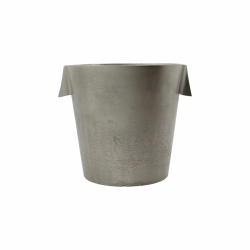 House Doctor Weinkühler BUCK gebürstetes Silber | 22x22x21cm