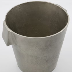 House Doctor Weinkühler BUCK gebürstetes Silber | 22x22x21cm