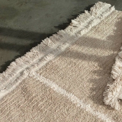 Lorena Canals drehbarer waschbarer Teppich DUETTO salbei | 240x170cm