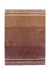 Lorena Canals drehbarer waschbarer Teppich TWIN karamell | 140x80cm