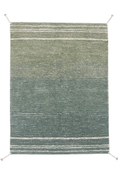 Lorena Canals drehbarer waschbarer Teppich TWIN vintage blau | 140x80cm