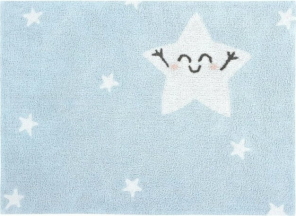 Lorena Canals waschbarer Teppich HAPPY STAR | 160x120cm