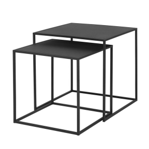 Blomus Beistelltisch FERA schwarz matt 2er Set