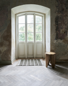 House Doctor Teppich CHEN dunkelbraun | 3,4x46x30cm