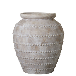 Lene Bjerre Blumentopf ANNA keramik braun | Ø52x59,5cm