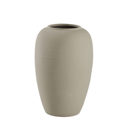 Lene Bjerre Dekovase CATIA Keramik silber grau | Ø36,5x55cm