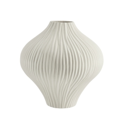 Lene Bjerre Dekovase ESMIA Keramik Off White | Ø34,5x34,5cm