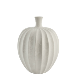 Lene Bjerre Dekovase ESME Keramik Off White | Ø33x42cm