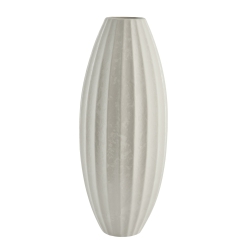 Lene Bjerre Dekovase ESME Keramik Off White | Ø20x51cm