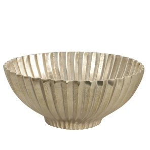 Lene Bjerre Dekoschale LAVISSE Aluminium gold |...