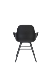 Zuiver Stuhl mit Lehne ALBERT KUIP schwarz