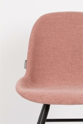 Zuiver Stuhl ALBERT KUIP soft rosa