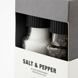 Nicolas Vahé Geschenkbox SALT& PEPPER Gewürze 2er Set 140g 335g