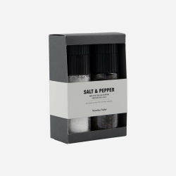 Nicolas Vahé Geschenkbox SALT & ORGANIC PEPPER Gewürze 2er Set 60g 120g