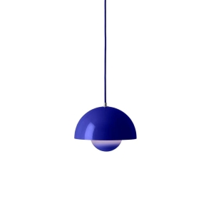 &Tradition Pendelleuchte FLOWERPOT VP1 cobalt blue |...