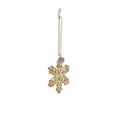 Lene Bjerre Ornament CRISTELLE Glas gold | Ø 9cm