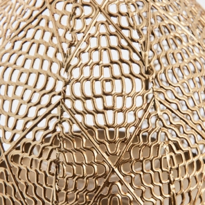 Lene Bjerre Laterne MISSIA Eisen gold | 23,5cm