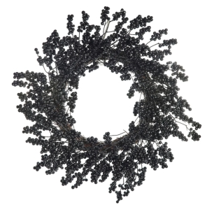 Lene Bjerre Weihnachtskranz BERRIE schwarz | Ø 60cm