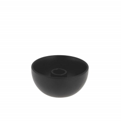 Storefactory Kerzenhalter LIDATORP Mini schwarz glänzend | Ø 10x5 cm