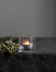 Storefactory Teelichthalter RAMSJÖ MINI klarglas | Ø 6x6 cm