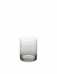 Storefactory Kerzenhalter RAMSJÖ LARGE Glas grau | Ø 10 cm