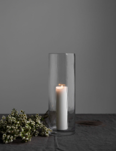 Storefactory Windlicht/Vase RAMSJÖ M klarglas | Ø 12x35 cm
