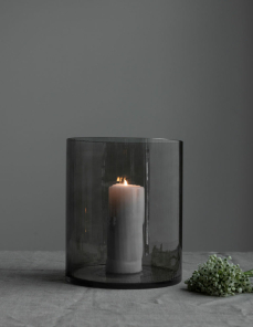 Storefactory Windlicht/Vase RAMSJÖ XL Glas grau |...