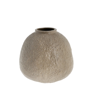 Storefactory Vase SANDBY LARGE creme | Ø 20 cm