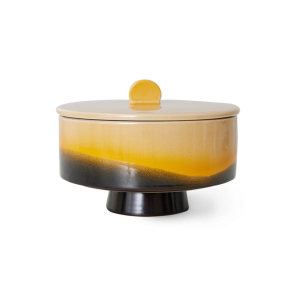 HKliving Aufbewahrungsdose SUNSHINE Bonbon Bowl 70´s bunt | Ø14cm