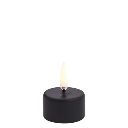 Uyuni Lighting LED Teelicht 400 BLACK schwarz | Ø4x2,5cm