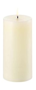 Uyuni Lighting LED Stumpenkerze IVORY creme | Ø8x15cm