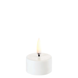 Uyuni Lighting LED Teelicht 400 NORDIC WHITE weiß | Ø4x2,5cm