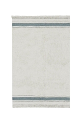 Lorena Canals waschbarer Teppich GASTRO vintage blau | 200x140cm