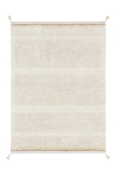 Lorena Canals waschbarer Teppich BLOOM natur | 160x120cm