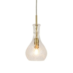 Its about RoMi Hängelampe BRUSSELS gold | 14x14x30cm