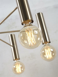 Its about RoMi Hängelampe CANNES Eisen Gold |...